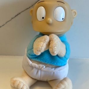 Rugrats Tommy Pickles Clip On Burger King Kids Club Toy Hugger 1998 4”